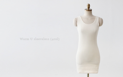 Warm U sleeveless (4col)